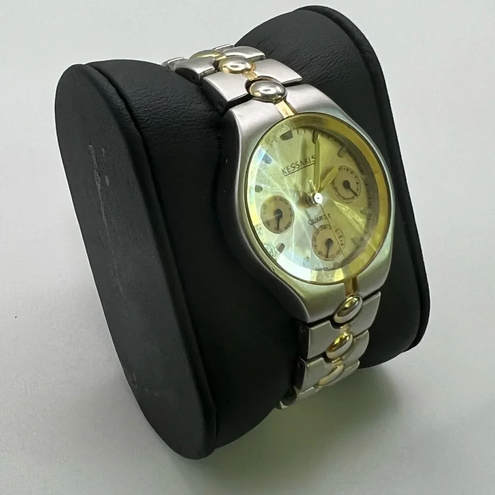 Kessaris Gold and Silver Ladies Watch Working